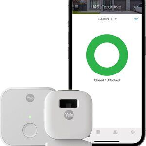 Yale Smart Cabinet Lock with Bluetooth & WiFi – Works with Alexa | Newww